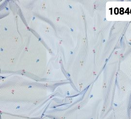 Ткань для рубашек вышитая Max-Mara
