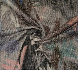 Жаккард Gucci с абстрактным рисунком